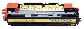 Q2682A - HP LJ 3700 Yellow Compatible Toner HP3700 Series
